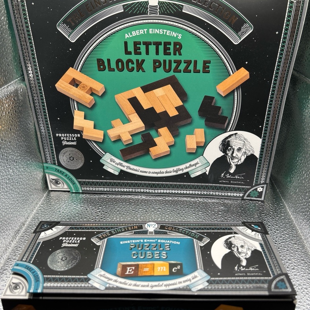 Professor Puzzle The Einstein Collection Einstein’s Letter Block Puzzle
